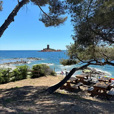 Camping Vue Mer, Jacuzzi, Terrase, Jardin *