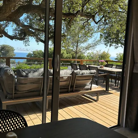 Kamp alanı Vue Mer, Jacuzzi, Terrase, Jardin Saint-Raphaël
