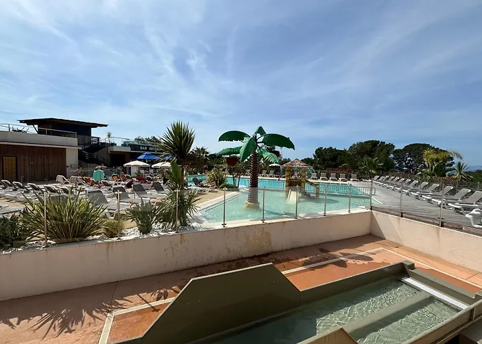 Campingplads Vue Mer, Jacuzzi, Terrase, Jardin