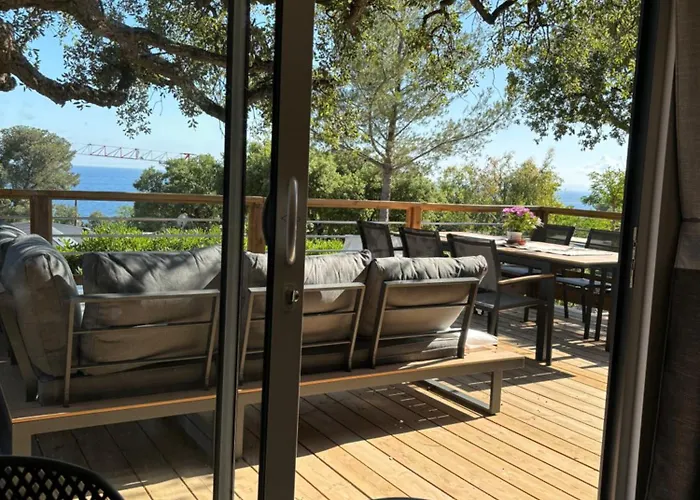 Campingplads Vue Mer, Jacuzzi, Terrase, Jardin Saint-Raphaël